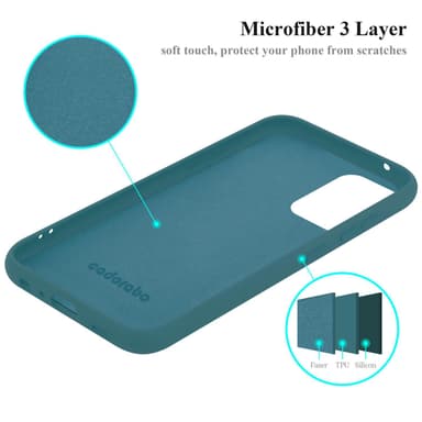 Samsung Galaxy A72 4G / 5G Cover Etui Case (Grøn)