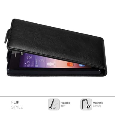 Huawei ASCEND P7 Pungetui Flip Cover (Sort)