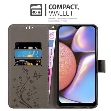 Samsung Galaxy A10s / M01s Pungetui Cover Case (Grå)