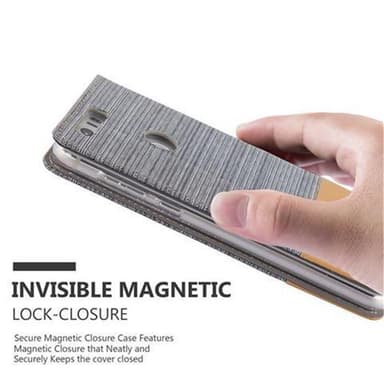 Honor 8 / 8 PREMIUM Pungetui Cover Case (Grå)