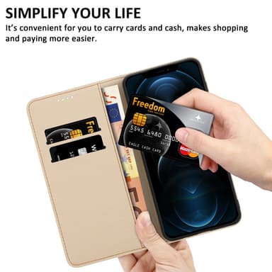 iPhone 13 PRO Pungetui Cover Case (Sort)