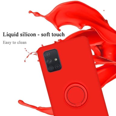 Samsung Galaxy A71 4G Cover Etui Case (Rød)