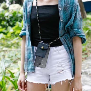 Samsung Galaxy J5 2015 Etui Cover Kæde (Brun)
