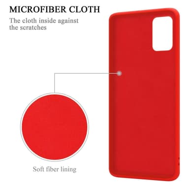 Samsung Galaxy A71 4G Cover Etui Case (Rød)