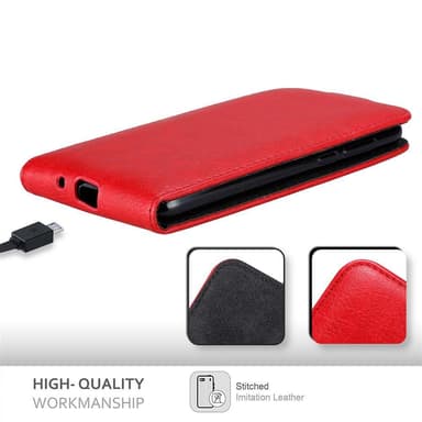 Honor 7S / Huawei Y5 2018 Pungetui Flip Cover (Rød)