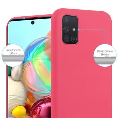 Cover Samsung Galaxy A71 4G Etui Case (Rød)