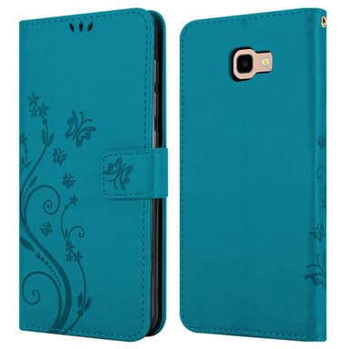 Samsung Galaxy J4 PLUS Pungetui Cover Case (Blå)
