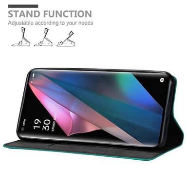 Oppo FIND X3 PRO Cover Etui Case (Turkis)