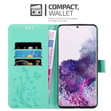 Samsung Galaxy S20 PLUS Pungetui Cover Case (Turkis)