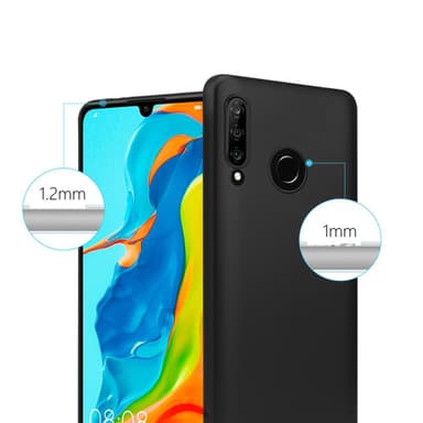 Huawei P30 LITE Cover Etui Case (Sort)