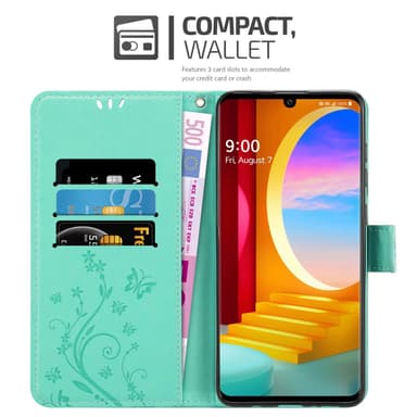 LG Velvet Pungetui Cover Case (Turkis)