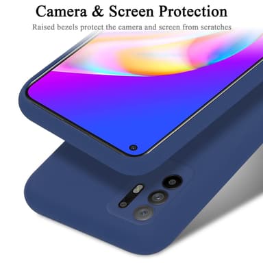 Oppo A94 5G Cover Etui Case (Blå)