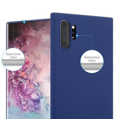 Cover Samsung Galaxy NOTE 10 PLUS Etui Case (Blå)