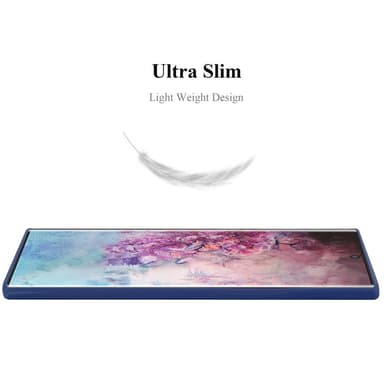 Cover Samsung Galaxy NOTE 10 PLUS Etui Case (Blå)