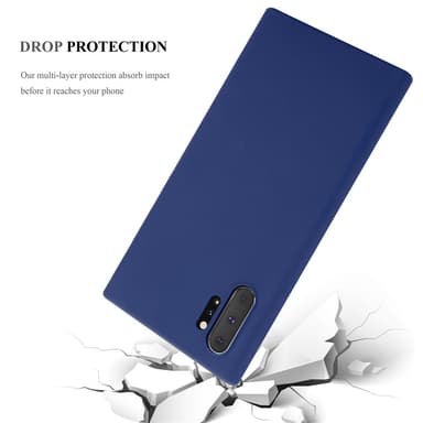 Cover Samsung Galaxy NOTE 10 PLUS Etui Case (Blå)