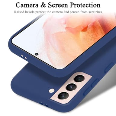 Samsung Galaxy S21 5G Cover Etui Case (Blå)