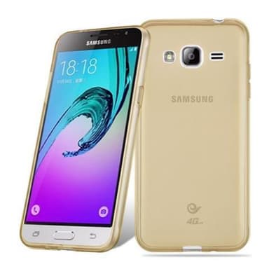 Samsung Galaxy J3 2016 Cover TPU Etui (Gul)