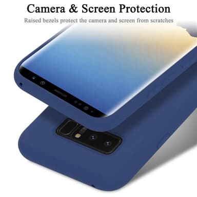 Samsung Galaxy NOTE 8 Cover Etui Case (Blå)