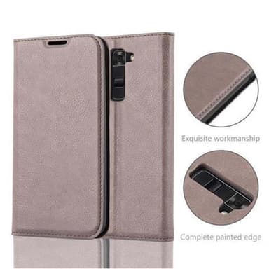 LG K7 2017 Cover Etui Case (Brun)