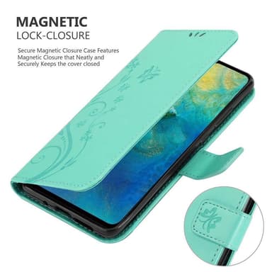 Huawei MATE 20 Pungetui Cover Case (Turkis)