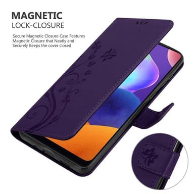 Samsung Galaxy A31 Pungetui Cover Case (Lilla)