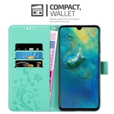Huawei MATE 20 Pungetui Cover Case (Turkis)