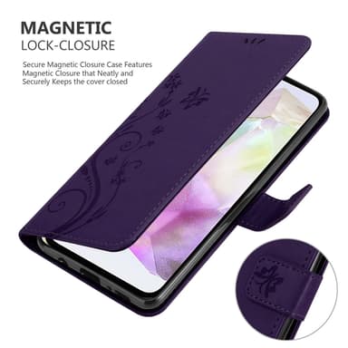 Samsung Galaxy A35 Pungetui Cover Case (Lilla)