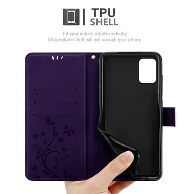 Samsung Galaxy A31 Pungetui Cover Case (Lilla)