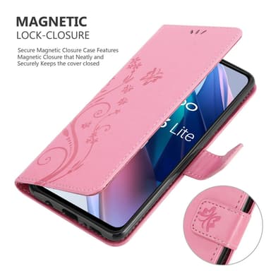 Oppo FIND X3 LITE Pungetui Cover Case (Lyserød)