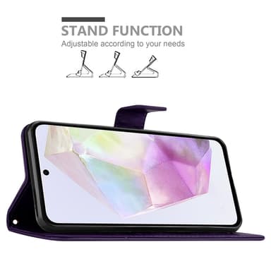 Samsung Galaxy A35 Pungetui Cover Case (Lilla)