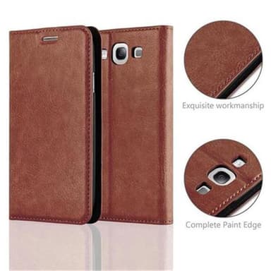 Samsung Galaxy S3 / S3 NEO Cover Etui Case (Brun)