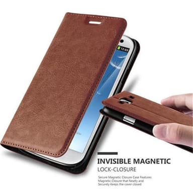 Samsung Galaxy S3 / S3 NEO Cover Etui Case (Brun)