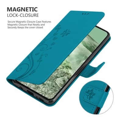 Google Pixel 8 Pungetui Cover Case (Blå)