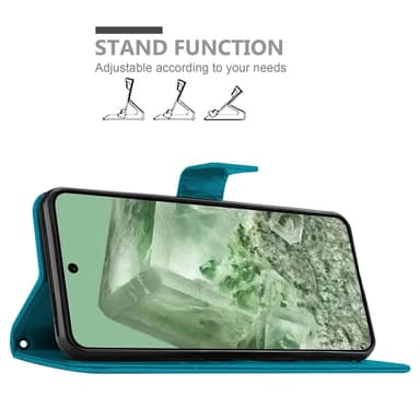 Google Pixel 8 Pungetui Cover Case (Blå)