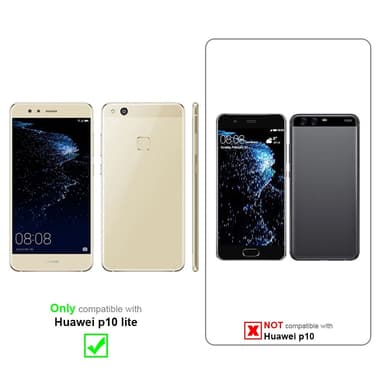 Cover Huawei P10 LITE Etui Case (Sort)