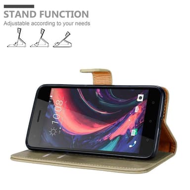 Cover HTC Desire 10 PRO Etui Case (Brun)