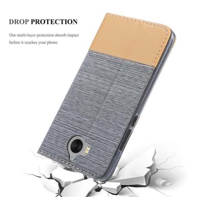 Huawei Y5 2017 / Y6 2017 Pungetui Cover Case (Grå)