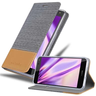 Huawei Y5 2017 / Y6 2017 Pungetui Cover Case (Grå)