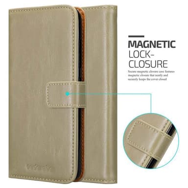 Cover HTC Desire 10 PRO Etui Case (Brun)