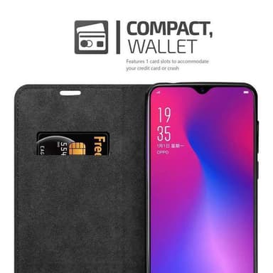 Oppo R17 Cover Etui Case (Brun)