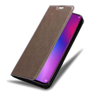 Oppo R17 Cover Etui Case (Brun)