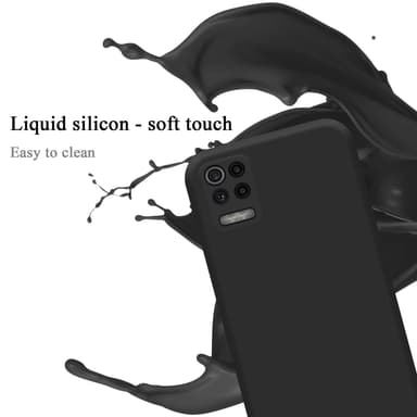 LG K52 / K62 / Q52 Cover Etui Case (Sort)