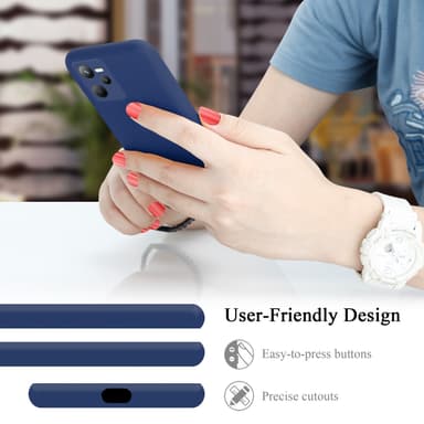 Realme C35 / Narzo 50A PRIME Cover Etui Case (Blå)