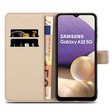 Samsung Galaxy A32 5G Pungetui Cover Case (Lilla)
