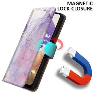 Samsung Galaxy A32 5G Pungetui Cover Case (Lilla)