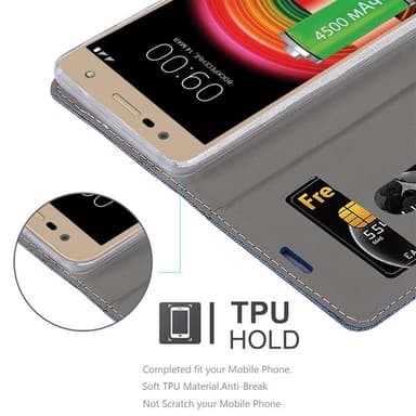 LG X POWER 2 Pungetui Cover Case (Blå)