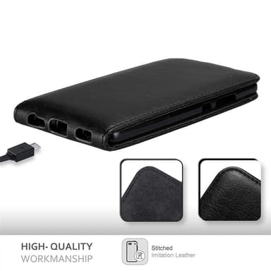 Huawei P9 PLUS Pungetui Flip Cover (Sort)