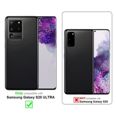 Samsung Galaxy S20 ULTRA Etui Case Cover (Sort)