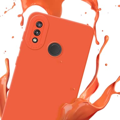 Huawei P20 LITE 2018 / NOVA 3E Cover Etui Case (Orange)