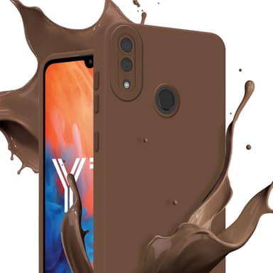 Huawei Y7 2019 / Y7 PRIME 2019 Cover Etui Case (Brun)